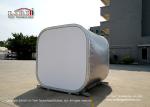 Pop Up Waterproof Luxury Glamping Tents , Aluminum & PVC Module Capsule Gazebo