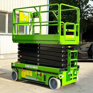 China 400mm*2400mm Moving Crawler Mobile Manlift for Aerial Work on High Platform 5m-14m factory
