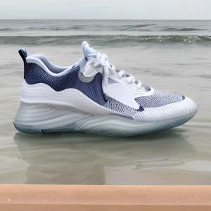 China Closed Cell Structure Non Slip Basketball Shoes EVA Natural Rubber Material factory