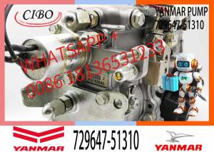China High Pressure Common Rail Fuel Injection Pump Assy For 729647-51310 For 4D88E Komatsu PC 55 Engine YAN-MAR factory