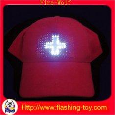 China Light up 58cm Adult Cotton LED Flash Cap Manufacturer HL-B5115 factory