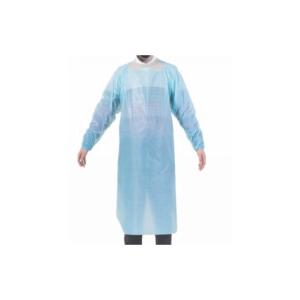 China Eco-Friendly CPE Material Clothing Made Disposable Plastic Isolation Gown factory