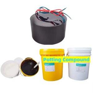 Liquid Silicone Potting Compound Raw Material Customizable Hardness, Mixing