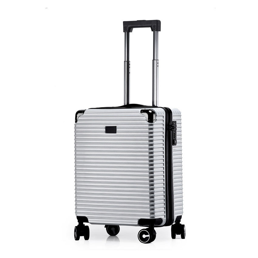 Unisex Soft Handles White ODM Carry On Roller Bag