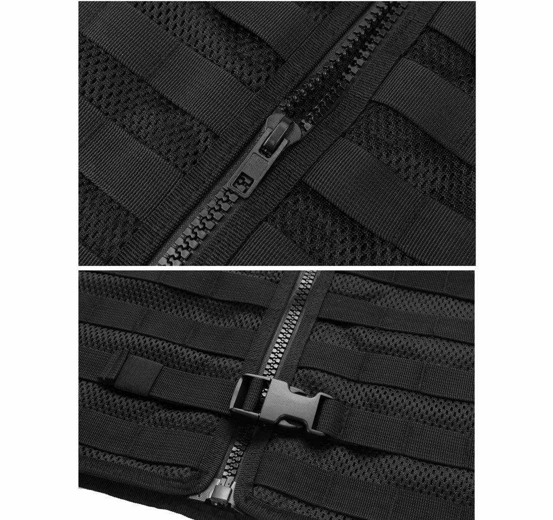 500D PURE Nylon Fabric Military Tactical Vest For Security