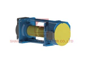 China DC110V 2.4A Permanent Magnet Synchronous Gearless Traction Machine factory