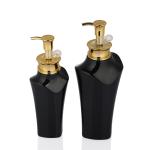 Wholesale PET unique hibiki black kylie cosmetics custom lotion packaging gold