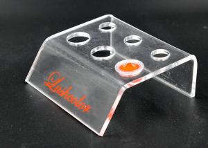 China Transparent Acrylic Ink Cup Holder Permanent Makeup 6 Cups For Tattooing factory