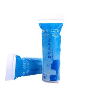 China Disposable OEM 80pcs Beauty Face Cleansing Cotton Pads Diameter 58-60mm factory