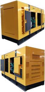 China 600kw Cummins Diesel Generator Set Silent Type With ATS factory