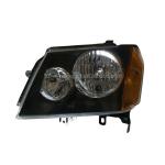 Chevrolet Colorado 2009 Black Aftermarket Modified ABS Plastic Head Light