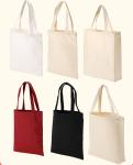 Wholesale Daily Sustainable Natural washable canvas shopping bags 12oz
