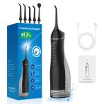 Customizable Nozzle Tips Electric Water Flosser 300ml Rechargeable UKCA
