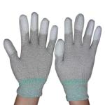 10e6 Ohm Carbon Fiber Electrostatic Discharge ESD Dotted Safe Gloves