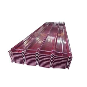 China ASTM Standard 0 Gauge/0.3mm Color Coated Galvanized Corrugated Steel Sheet for Cutting factory