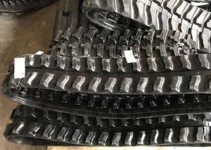 China High Performance Rubber Tracks For Diggers , Black Custom Rubber Tracks factory