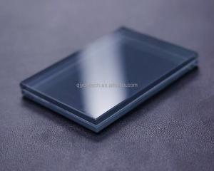 China Solid Structure Decoration Flat Black EVA Laminated Safety Glass for Kitchen and Staircase factory