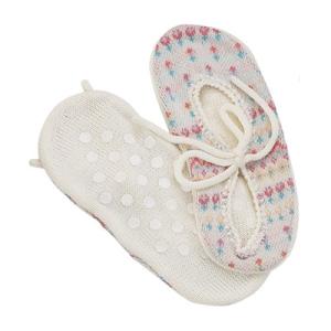 China Acrylic Non Slip Aloe Infused Spa Socks Flower Printed With PVC Dot factory