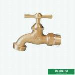 Male Threaded Stop Brass Bibcock For Washing Machines