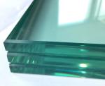 Clear Tempered Over Laminated Glass 6.38/10.38/16/12 /13.52 Mm Low Iron Polished