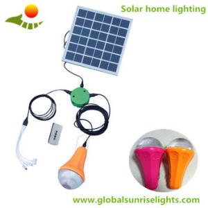 China Global Sunrise 6W 6V Solar Panel Led Light Kit 11Hrs To 30Hrs Working Time factory