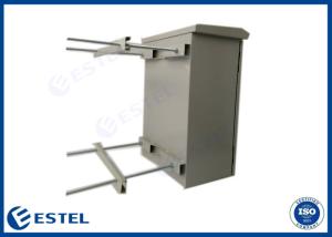 China Hot Dip Galvanized Steel IP55 Outdoor Telecom Enclosure Weatherproof Electronics Box factory
