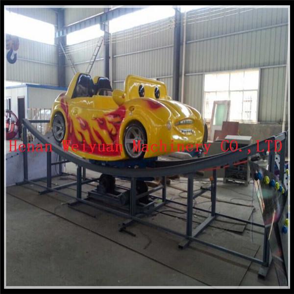 China Attractive hot amusement park mini car kids flying car for sale factory