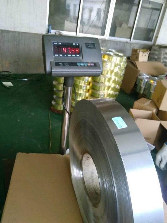 AA8011 aluminium strip both sides clear lacuqer for flip off seal