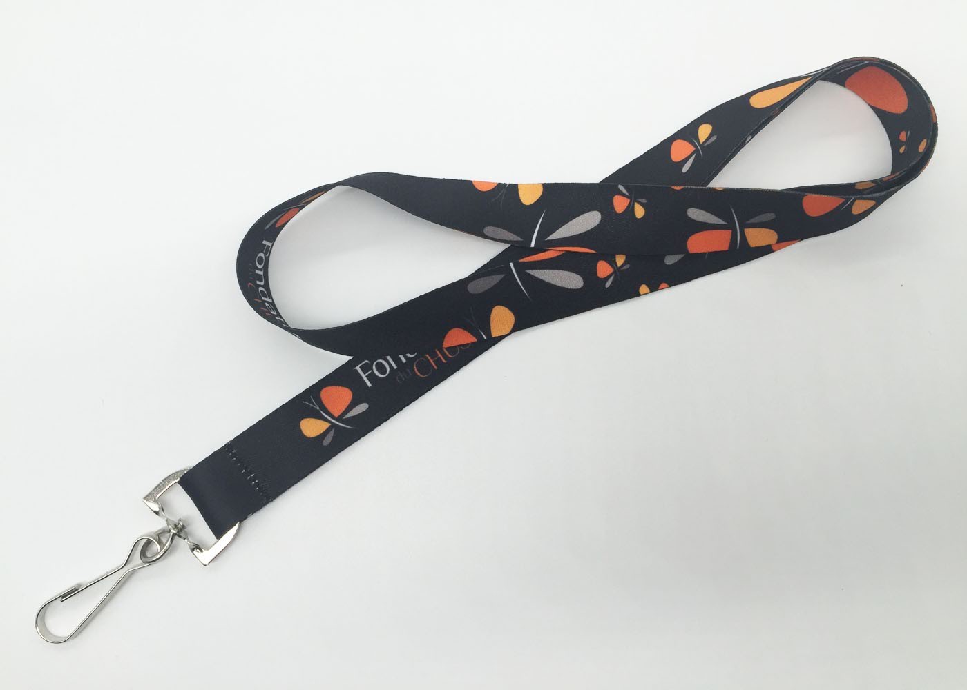 Multi Colors Festival Single Personalized Lanyards With Sunflowers Logo