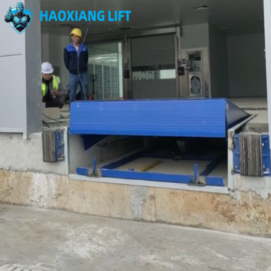 Adjustable-Height Slip-Resistant Hydraulic Dock Leveler 5T-20T for Dock-Truck