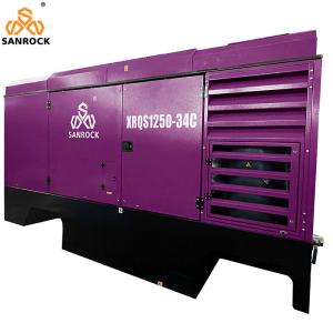 China Water Well Air Compressor Machine High Efficiency Air Compressor Stationary Diesel Air Compressor Screw on sale