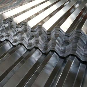 China 4x8 Feet Stainless Steel Corrugated Sheet SUS201 SUS410 UNS S30400 Roofing Plate factory