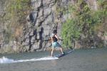 1800*600*150 Mm BluePenguin Carbon Fiber Surfboard Ideal for Lakes Rivers