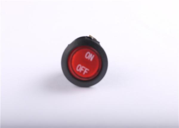 Environmental Waterproof Round Momentary Rocker Switch On Off For Lighting