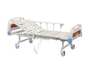 China Two functions electric medical manual equipment healthcare hospital portable bed factory