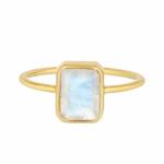 925 Sterling Silver Vine Manufacturer Round Cut Rainbow Moonstone Engagement