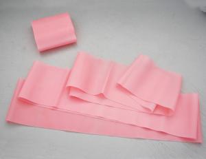 China Pink Stretch Latex Resistance Yoga Pilates Band factory