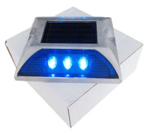 China UV PC Solar LED Road Studs CE , 23MM Double Sided Solar Road Markers factory