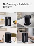 Food Grade 3s Instant Boiling Water Dispenser Machine 2.7L Brushed Nickel