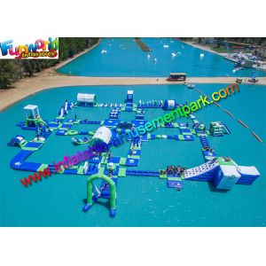 Giant Design Durable Inflatable Water Park Flaoting Toys Game For Sea , Lake