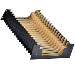 China folded bellows waterproof fabric bellows for any kind of machine factory