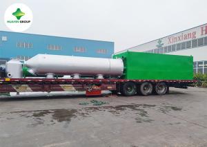 China 10T Waste Tyre Pyrolysis Plant Tyre Recycling Machine To Fuel Oil factory