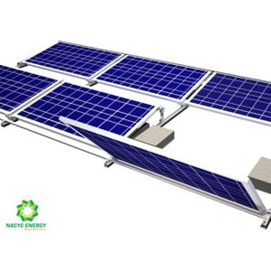 Simple Design Universal Clamps Flat Rooftop Solar Systems Penetration Free