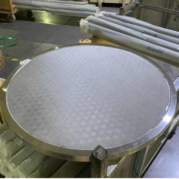 China 100 Mesh Single Layer Sintered Wire Mesh Filter Disc factory