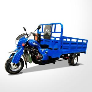 China Comfortable 3 Wheel Cargo Tricycle Motorized Fuel Motorcycle with 50*100 Chassis factory