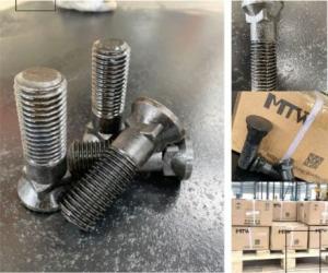 China 11-UNC Plow Bolts 4F3654 Dia 5 / 8 Hdg Dacroment Geomet factory