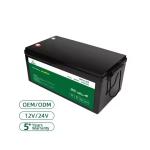 12V 200ah lifepo4 battery Deep Cycle RV Battery Rechargeable Li Ion For A