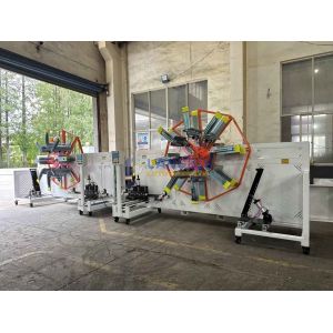 China Customer Demand Voltage PE Automatic Water Pipe Winding Machine Coiler With 1600-3200mm Coiling Range on sale