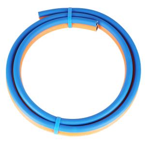 China Grade T Wear Resistant Reducer Twin Welding Hose Orange 3/8'' Blue 1/4'' factory