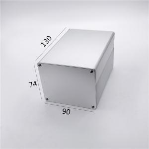 China 90*74*130mm Aluminum Extrusion Electronic Enclosure factory